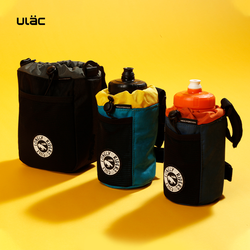 Cycling Gear Organizer - ULAC 自転車ハンドルバーステムバッグ 1L/2.2L C-HOLD バッグウォーターボトルサイクリングバッグ自転車ツール収納ポーチ乗馬ツーリング通勤