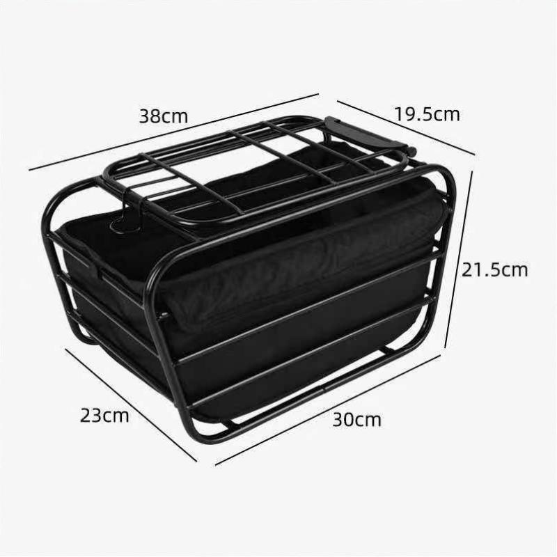 Bike Cargo Rack - 【YA】2-in-1犬用自転車バスケット、リアラックペットキャリアカーゴバスケット、小型犬、中型犬、猫（最大12ポンド）用、食料品や毎日の持ち運びに最適
