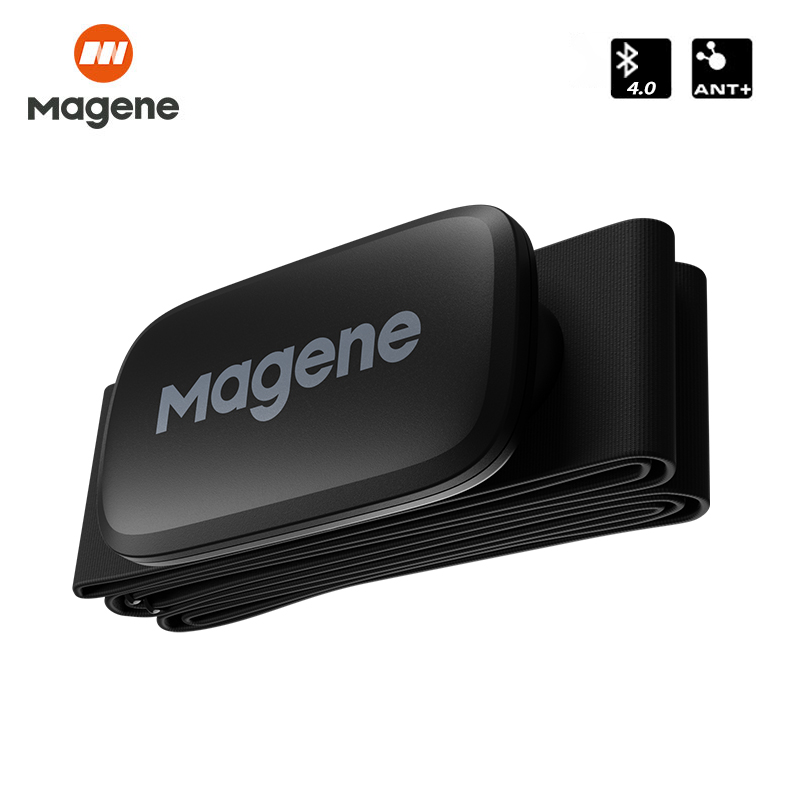 Cycling Heart Rate Monitor - Magene H64 心拍数モニタームーバー Bluetooth ANT センサーチェストストラップコンピュータバイク