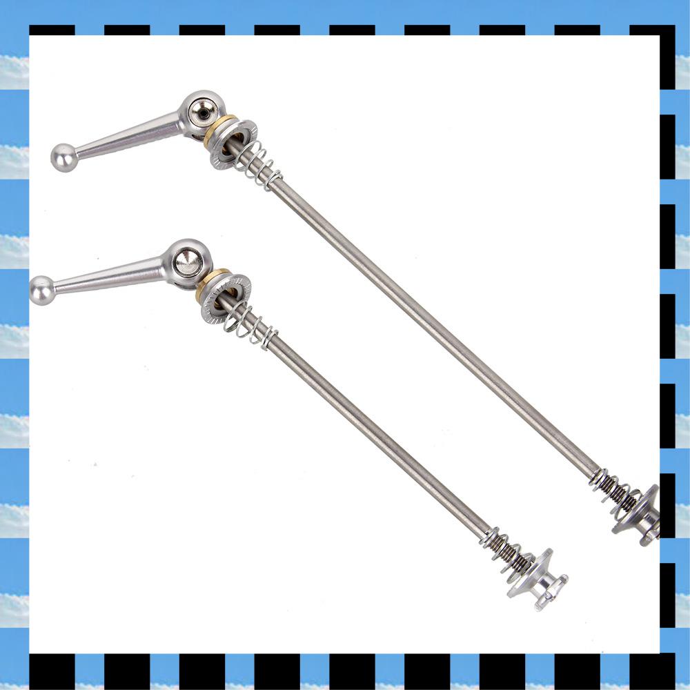 Quick Release Skewer - ABME 自転車串 1 ペア超軽量チタンクイックリリース自転車ハブ串 MTB ロードバイク用
