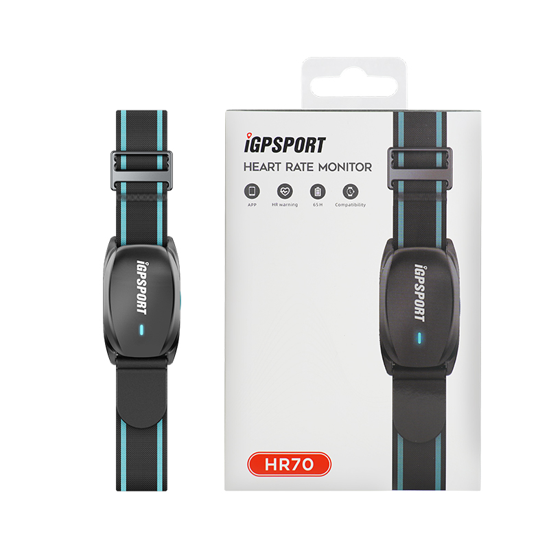 Cycling Heart Rate Monitor - iGPSPORT 65時間心拍数モニター HR70 ANT+ BLE 5.0