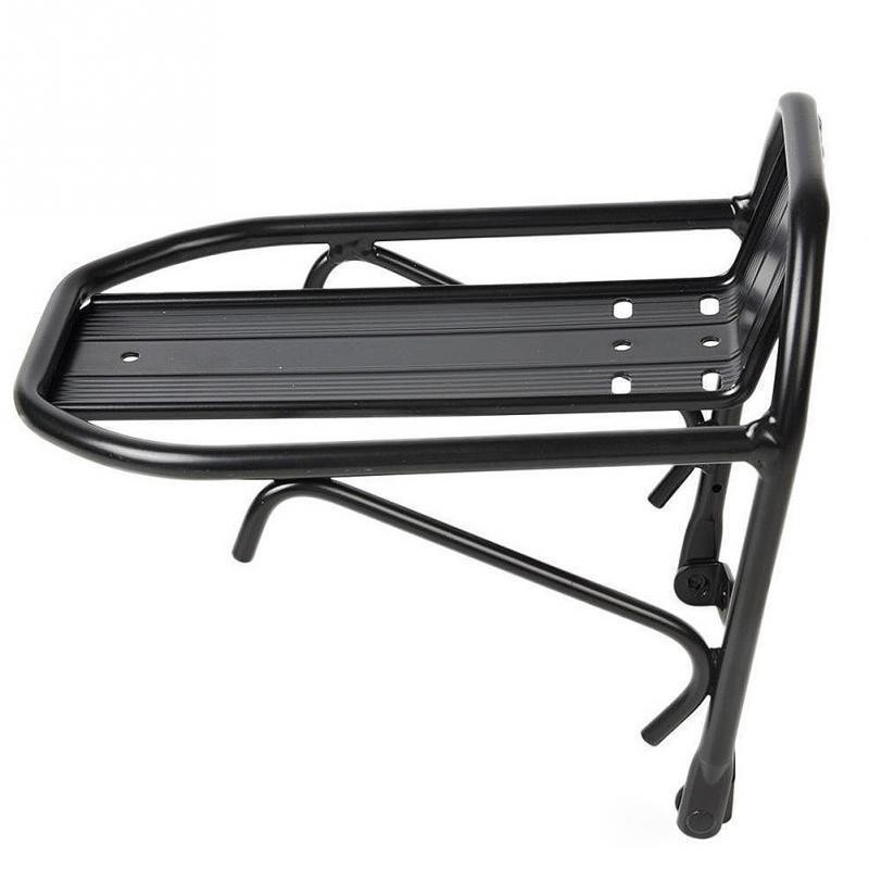 Cycling Gear Organizer - アルミ合金製MTBロードサイクリングバイクフロントラックキャリアパニアバッグ荷物棚ブラケットトランク自転車アクセサリー