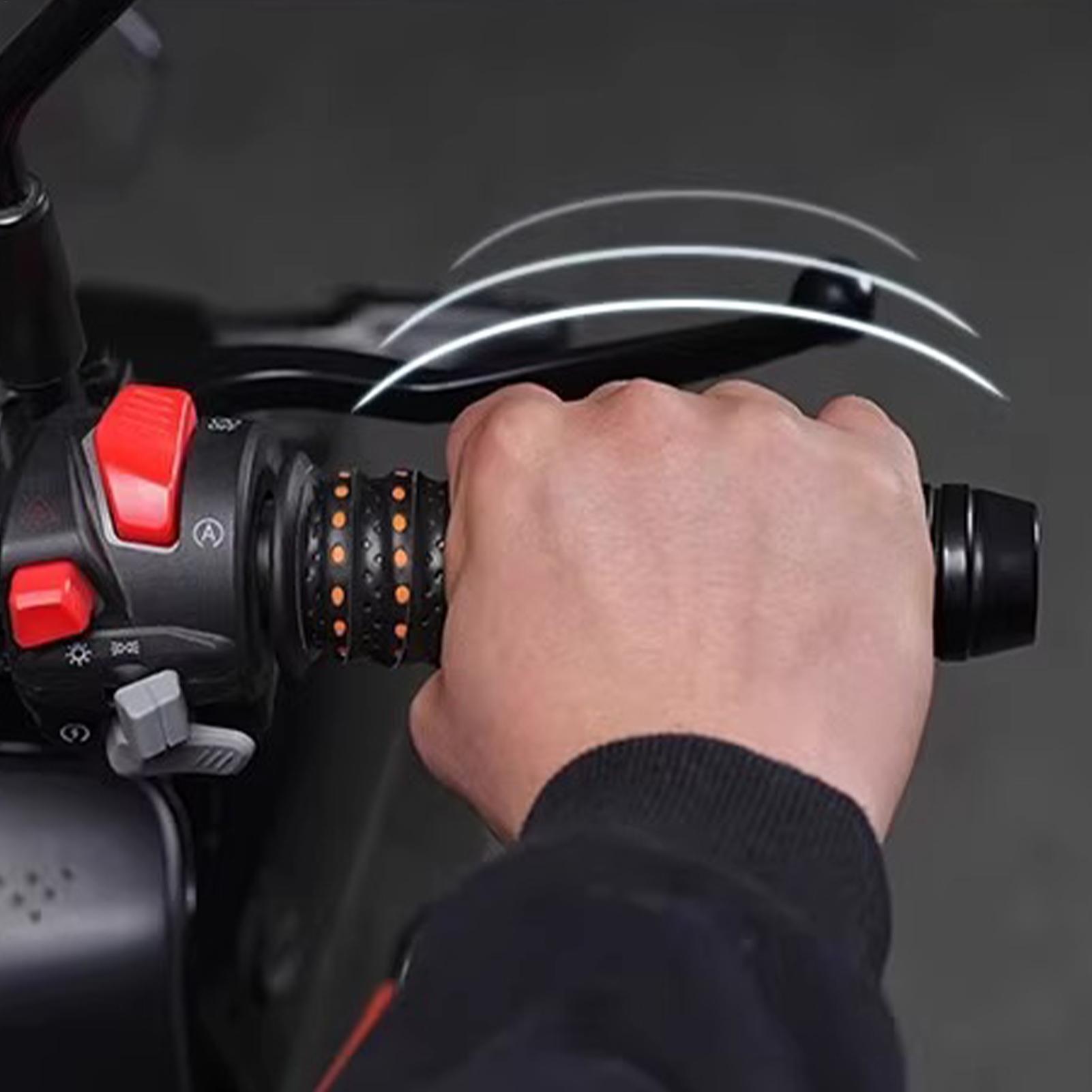 Bike Handlebar Tape - オートバイのハンドルバーグリップテープ滑り止め1ペアオートバイスクーター用品バイクハンドルバーグリップマウンテンロードデイリー用