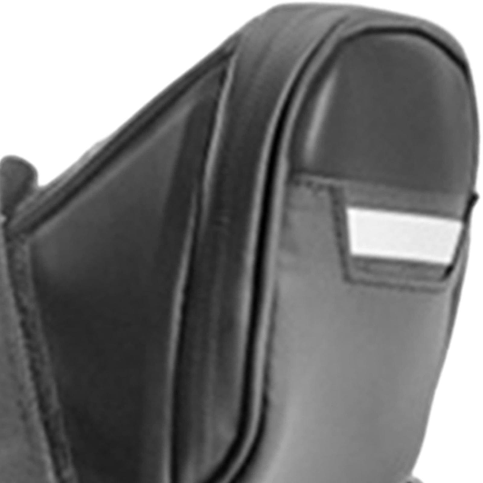 Cycling Gear Pouch - バイクパッキング用シート下バッグ 防水オックスフォード製リアテール収納ポーチ 反射ストリップ付き 自転車用サイクリングギア