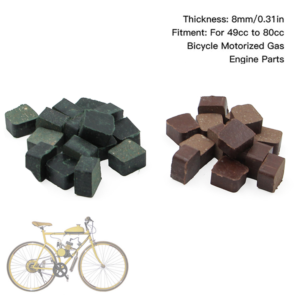 Cycle Zone - 15pc 高品質 ABS 角型クラッチパッド 2 ストローク