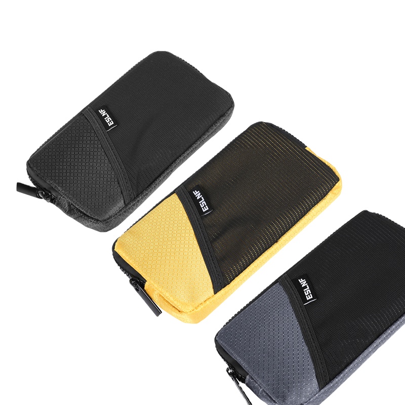 Cycling Gear Organizer - 軽量で持ち運びやすい自転車用コイン財布、書類オーガナイザー、サイクリング用財布、携帯電話バッグ、サイクリングジャージの背面ポケット用