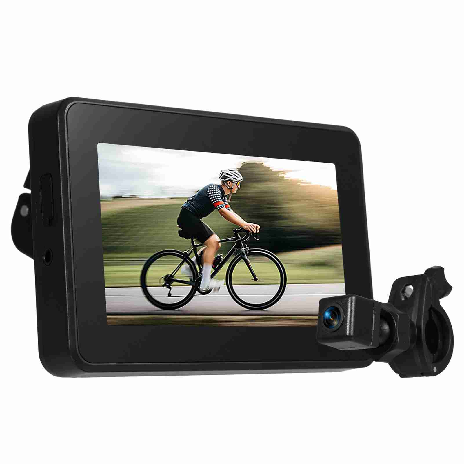 Cycle Zone - 自転車リアビューカメラ 1080P 4.3インチHDディスプレイスクリーン リアルタイム道路監視 自転車リアビューカメラ マウンテンバイク/電動自転車用