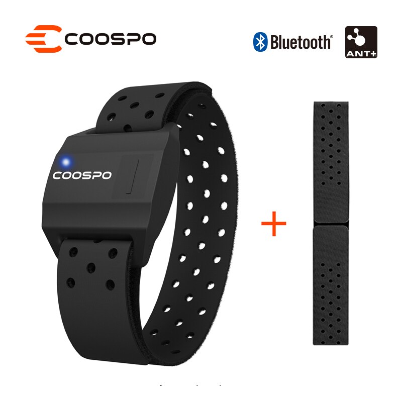 Cycling Heart Rate Monitor - Coospo心拍モニターアームバンド光学フィットネス屋外ビートセンサーBluetooth 4.0アリガーミンwahooバイクコンピューター用