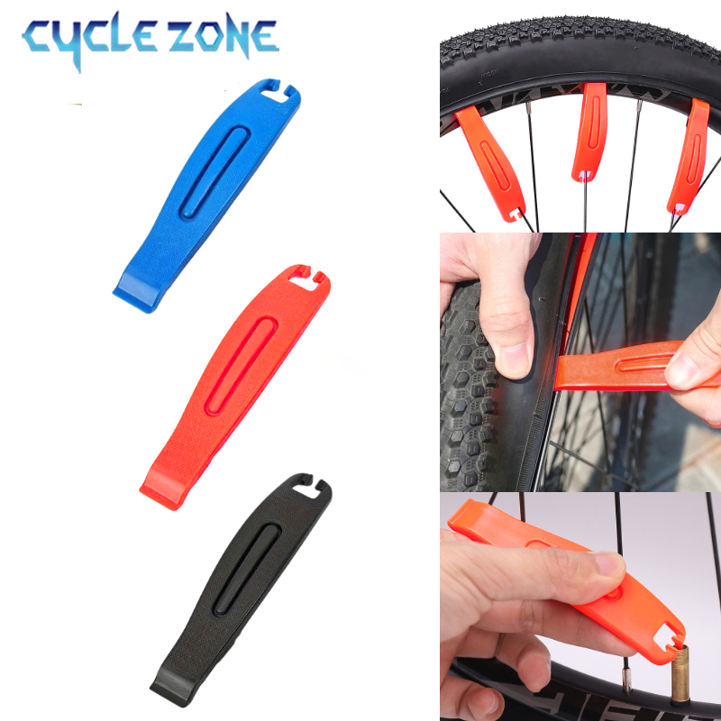 Cycle Zone - 自転車タイヤタイヤレバー超軽量ロードバイクタイヤこじバーマウンテン自転車タイヤ交換リムスプーンサイクリングバール除去ツール