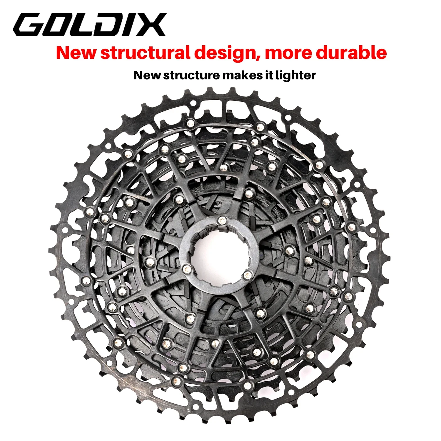 Cycling Gear Material - GOLDIX 13 スピード超軽量自転車カセット MTB フリーホイール炭素鋼材料 k7