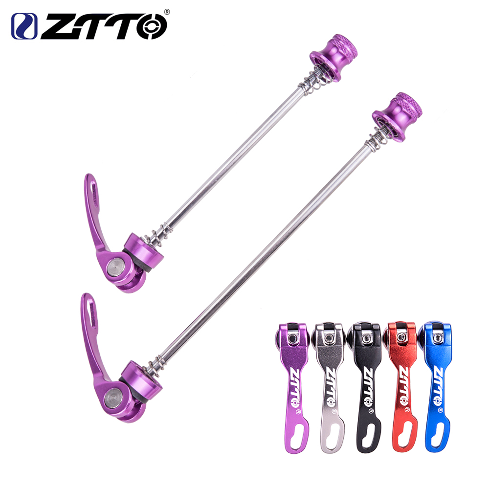 Quick Release Skewer - Ztto-マウンテンバイク用クイックリリースアルミニウム合金串,ハブ,アクスルホイール,ロックレバー,自転車部品,フロント9x100,リア10x135mm
