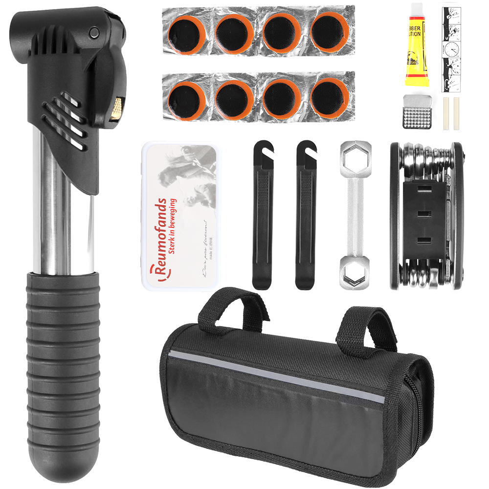 Cycling Gear Organizer - 自転車修理キットバッグタイヤパッチレバー多機能サイクリングロードバイク修理キットポンプ屋外ツール