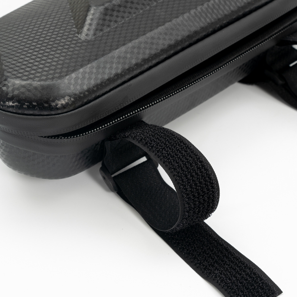 Cycling Gear Pouch - 自転車用ハードシェル三角バッグ 防水バイクバンパーサイドパック サイクリングフレームツールポーチ アウトドアライディングギア
