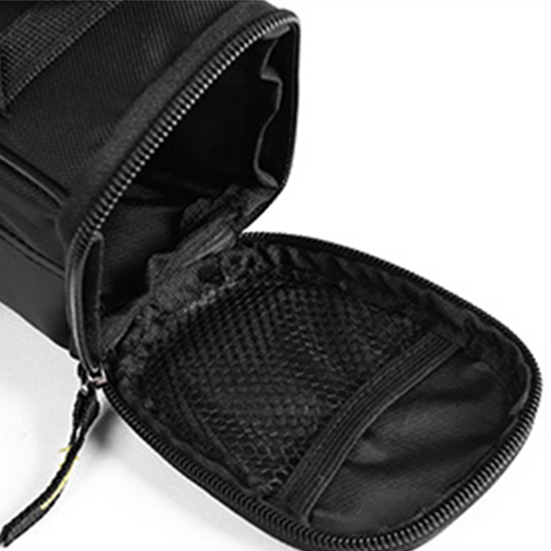 Cycling Gear Pouch - 1pc 自転車サドルバッグ レザー防水 MTB クッションバッグ 水筒ポケット