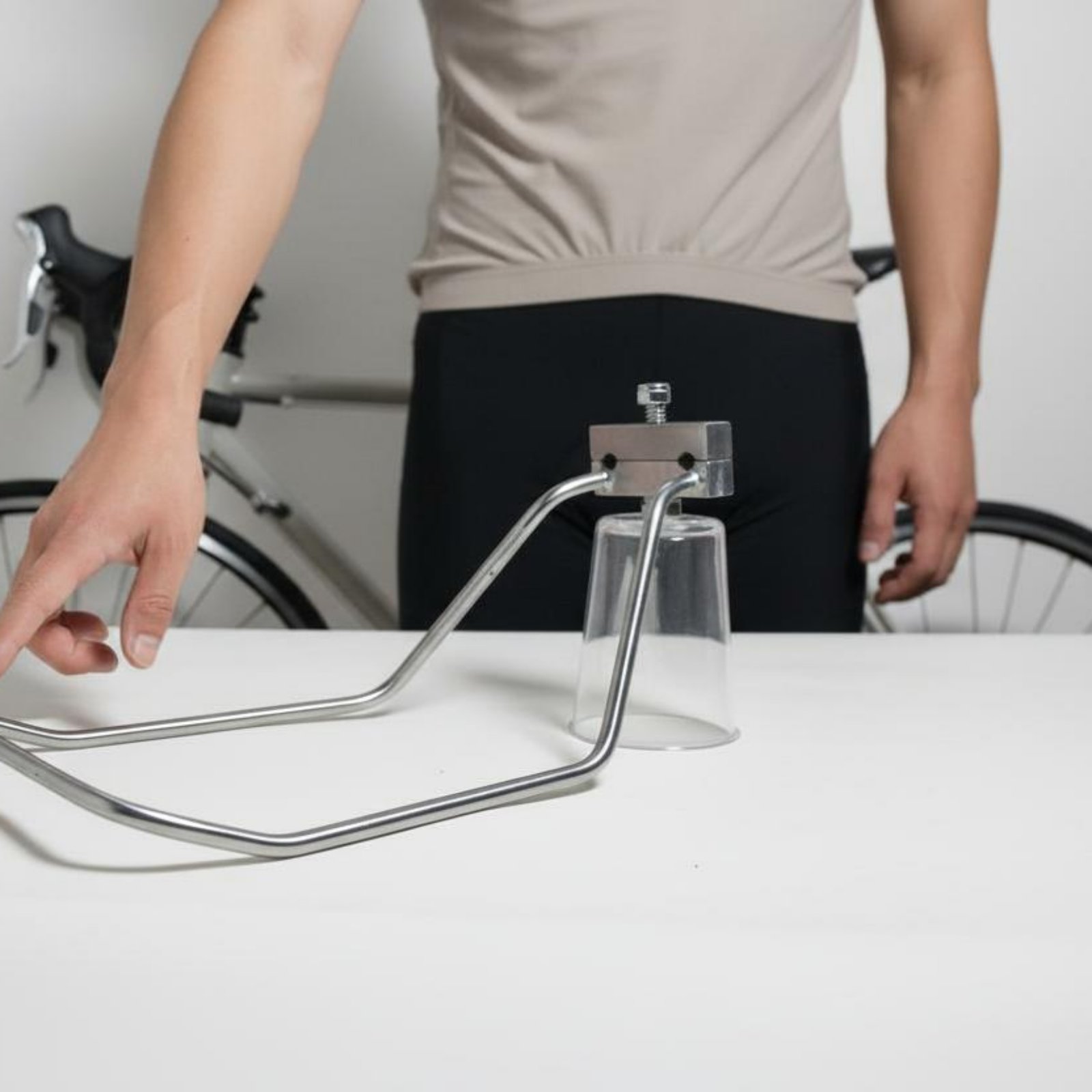 Bike Cargo Rack - 自転車リアラック 簡単取り付け ステンレススチール製リアラック シートポスト荷物キャリア 一体型一体型サイクルアクセサリー