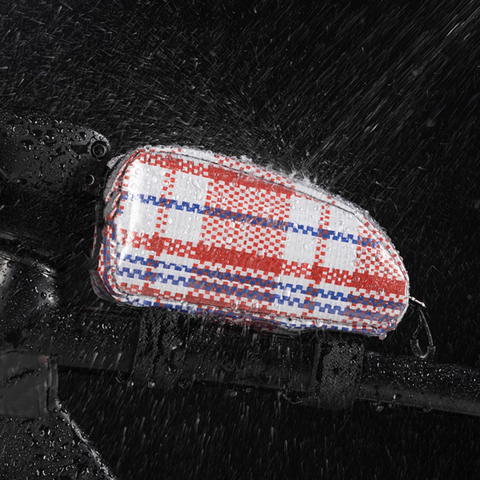 バイクトップチューブバッグ防水サイクリングポーチホルダーギア - Cycling Gear Pouch のレビューと価格