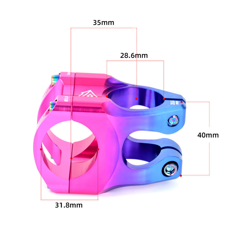 31.8*35mm MTBステム マウンテンバイク ショート - Bike Stem Riser のレビューと価格