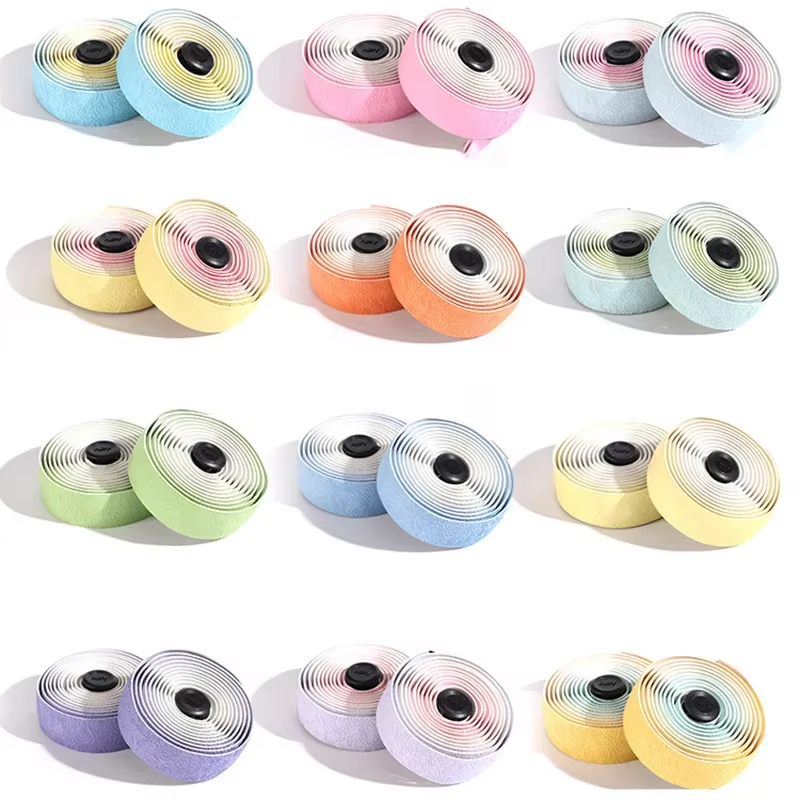 NPY ロードバイクハンドルバーテープ、グラデーションカラー - Bike Handlebar Tape のレビューと価格