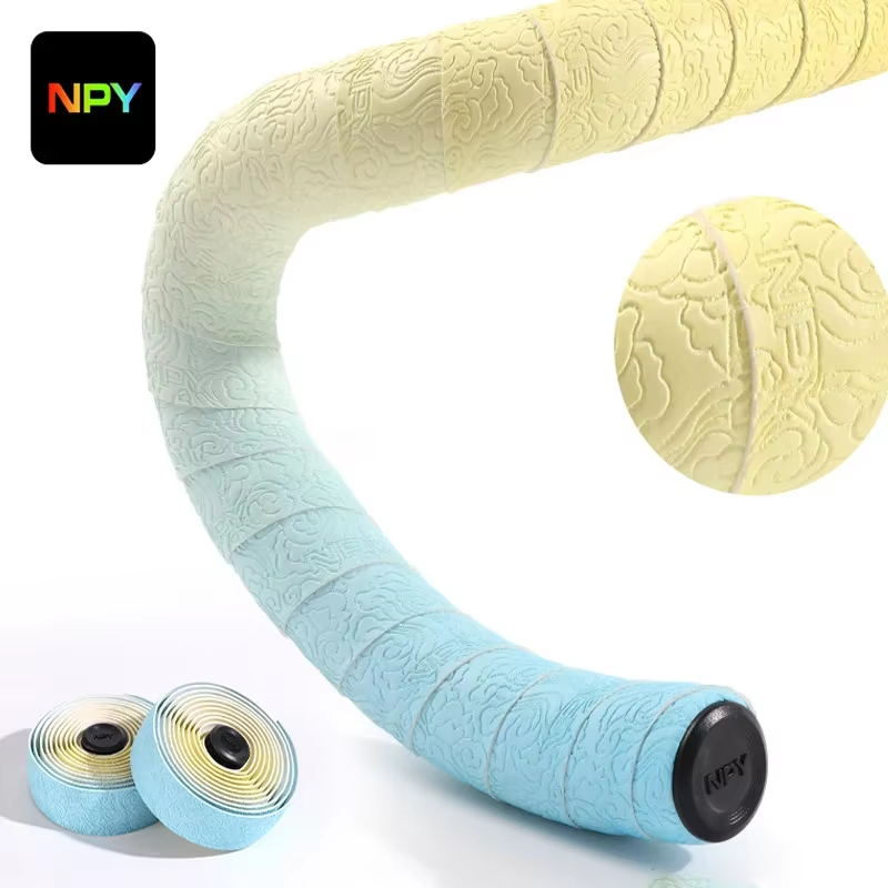 NPY ロードバイクハンドルバーテープ、グラデーションカラー - Bike Handlebar Tape のレビューと価格