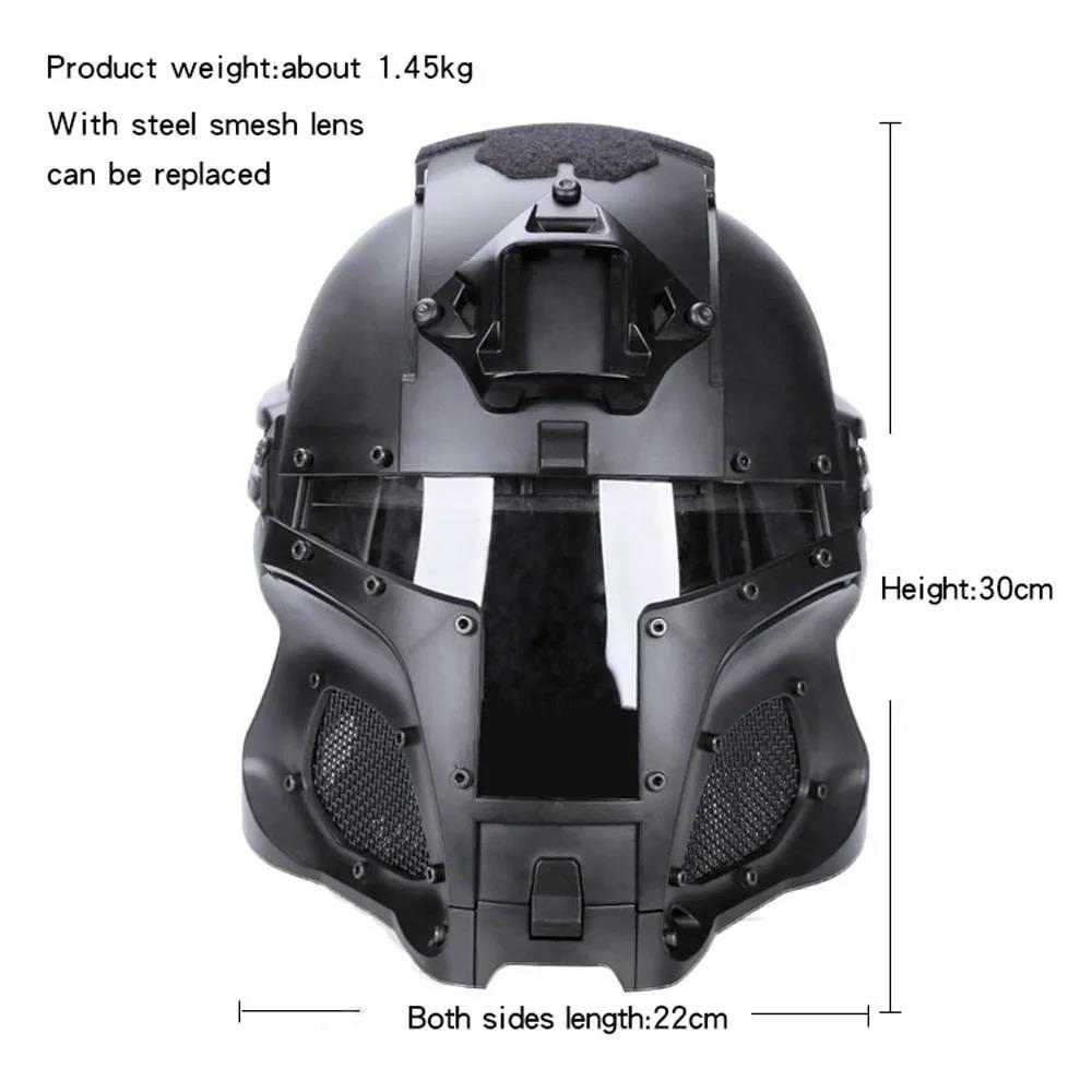 交換可能なレンズ付きの戦術的なモジュラーヘルメット,保護具, - Cycling Protective Gear のレビューと価格