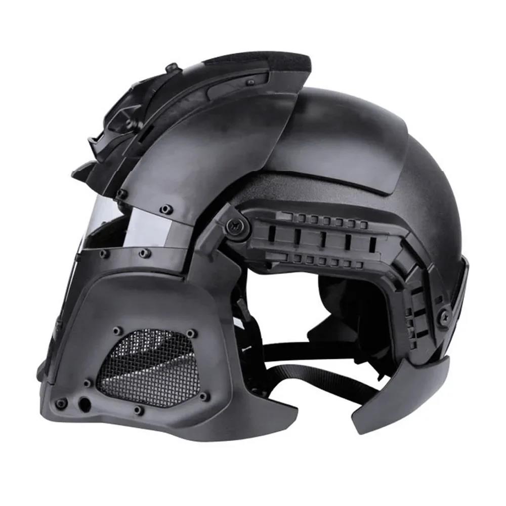 交換可能なレンズ付きの戦術的なモジュラーヘルメット,保護具, - Cycling Protective Gear のレビューと価格