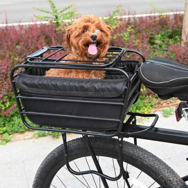 【YA】2-in-1犬用自転車バスケット、リアラックペットキ - Bike Cargo Rack のレビューと価格