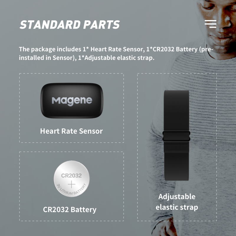 Magene H64 心拍数モニタームーバー Bluetoo - Cycling Heart Rate Monitor のレビューと価格