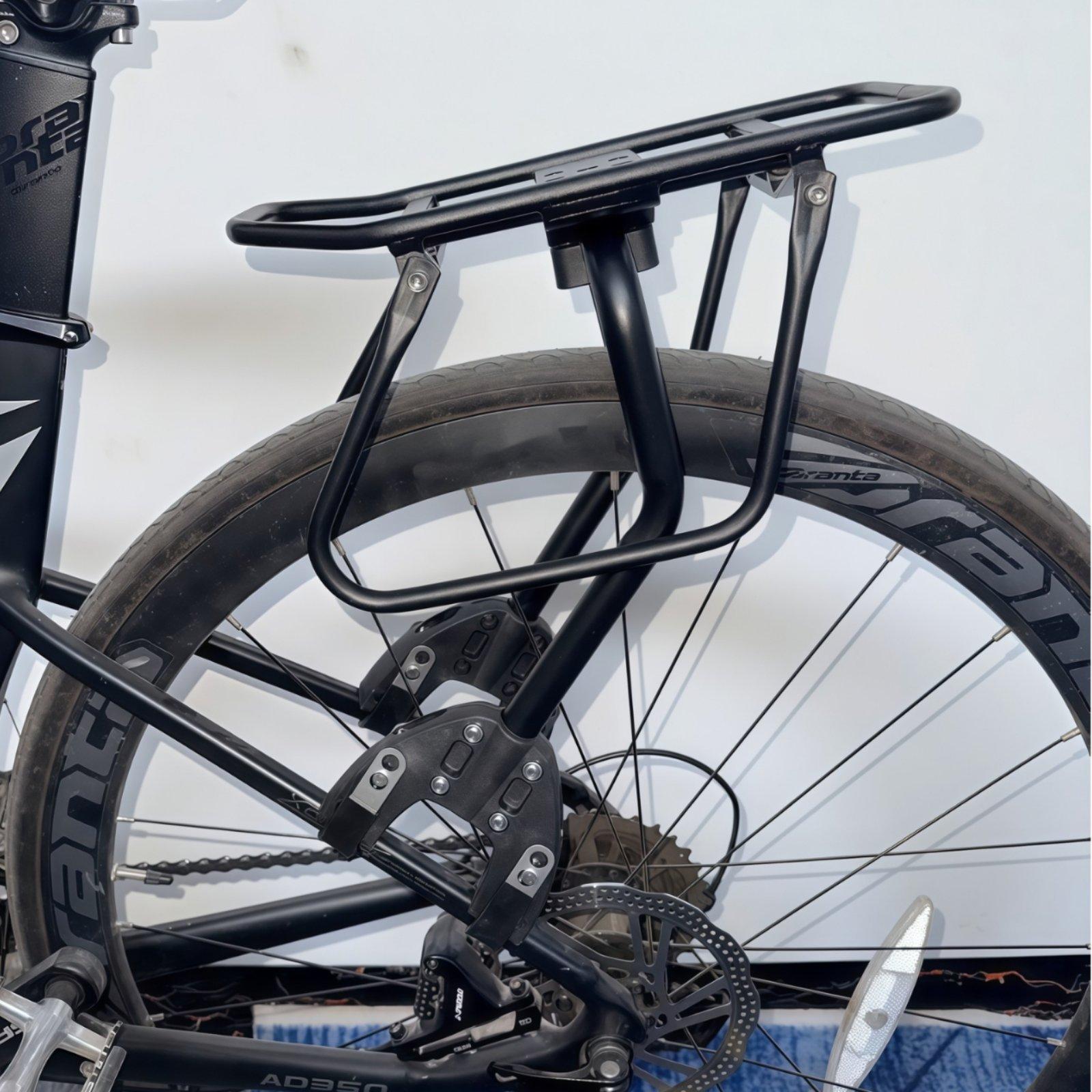 クイックリリースサイクルカーゴラック 取り付け簡単 シートポ - Bike Cargo Rack のレビューと価格