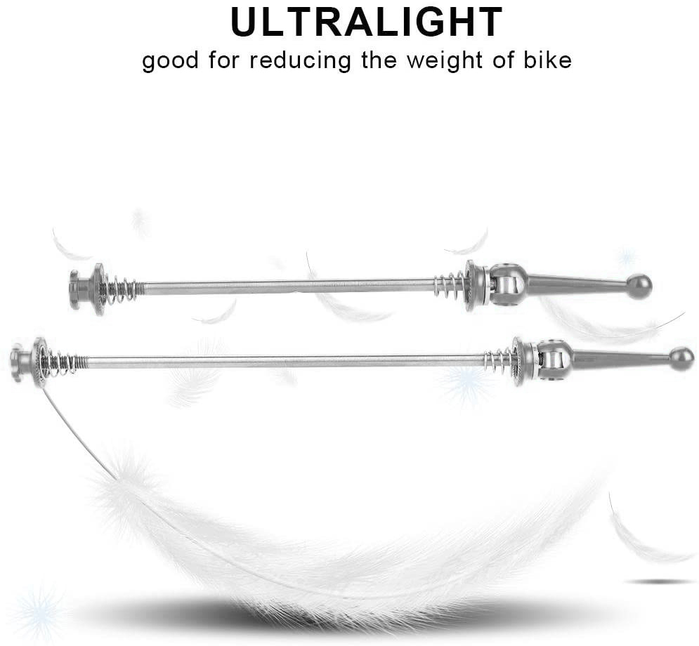 ABME 自転車串 1 ペア超軽量チタンクイックリリース自転 - Quick Release Skewer のレビューと価格
