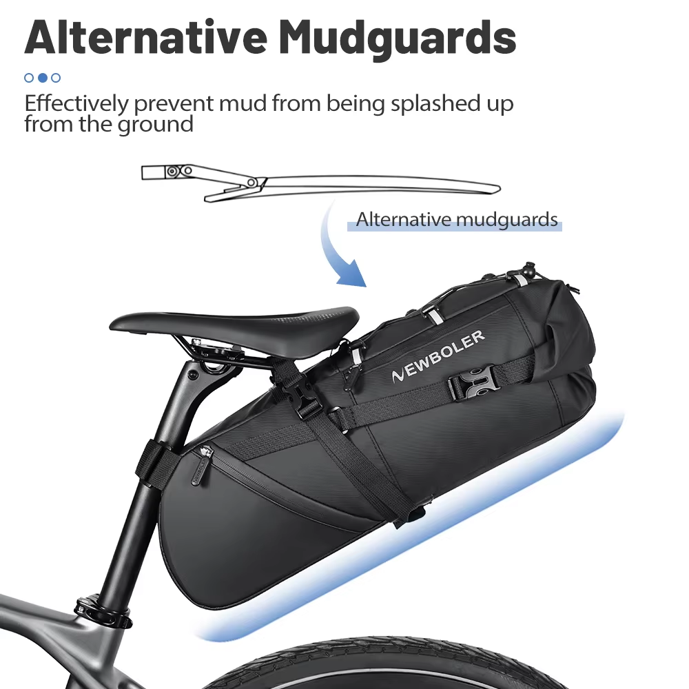 NEWBOLER 18L 自転車サドルバッグ防水 MTB ロ - Cycling Gear Organizer のレビューと価格