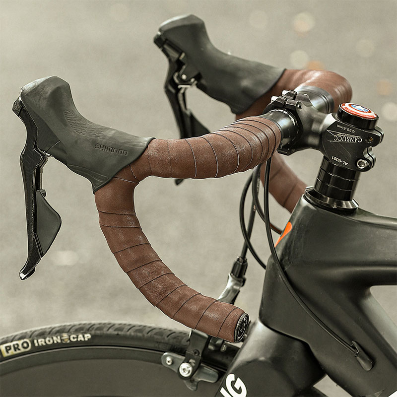 West Biking-本革のハンドルバー,レトロなロードバ - Bike Handlebar Tape のレビューと価格