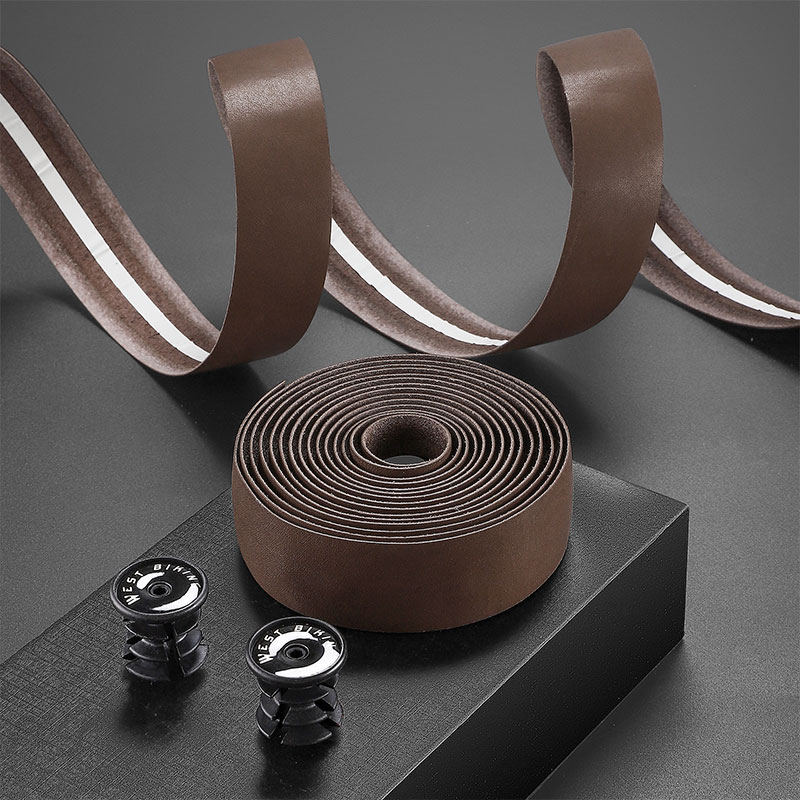 West Biking-本革のハンドルバー,レトロなロードバ - Bike Handlebar Tape のレビューと価格