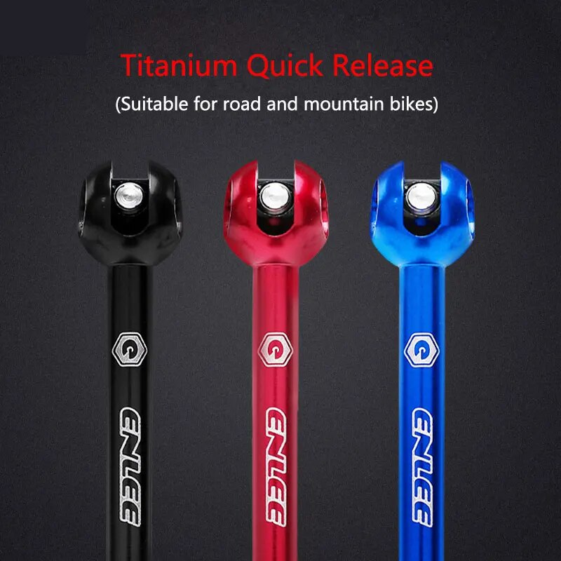 ENLEE チタン Ti スキュワー QR 自転車クイックリ - Quick Release Skewer のレビューと価格