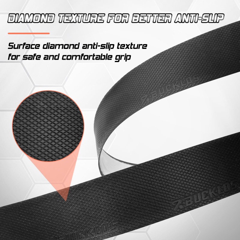 BUCKLOS バイクテープ PU EVA グリッドデザイン - Bike Handlebar Tape のレビューと価格