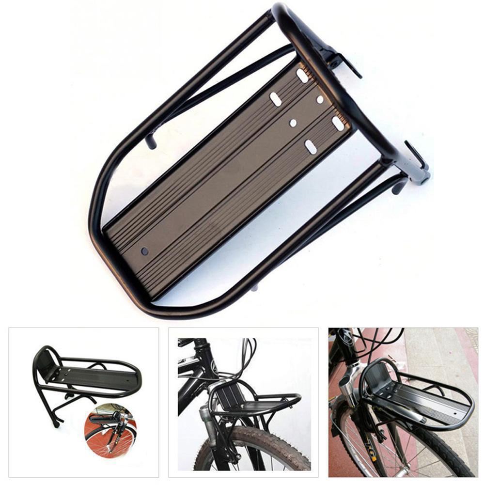 アルミ合金製MTBロードサイクリングバイクフロントラックキャ - Cycling Gear Organizer のレビューと価格