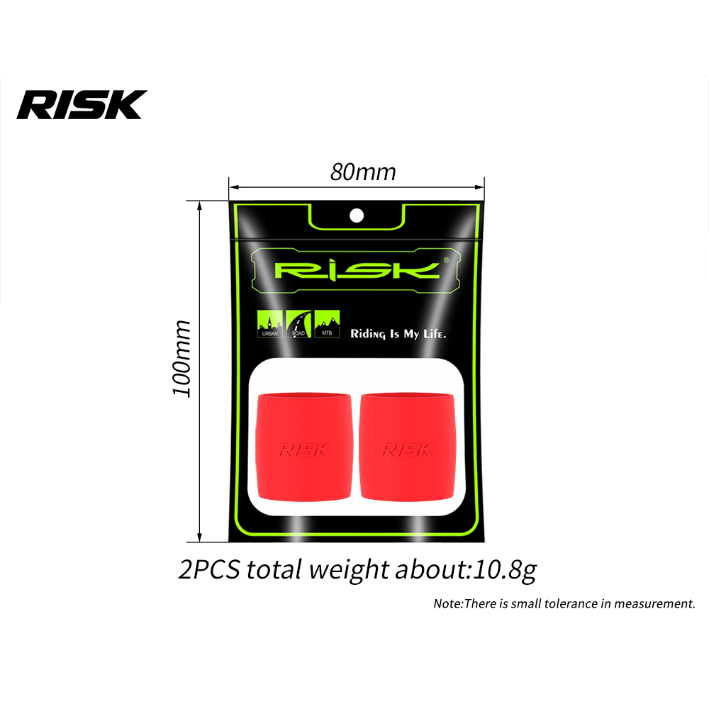2個/袋入り RISK ロードバイク用伸縮性ハンドルバースト - Bike Handlebar Tape のレビューと価格