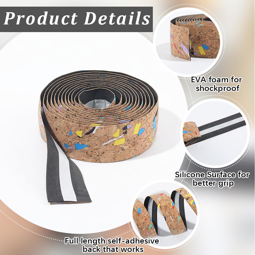 SEER コルクロードバイクハンドルバーテープ EVA 滑り - Bike Handlebar Tape のレビューと価格