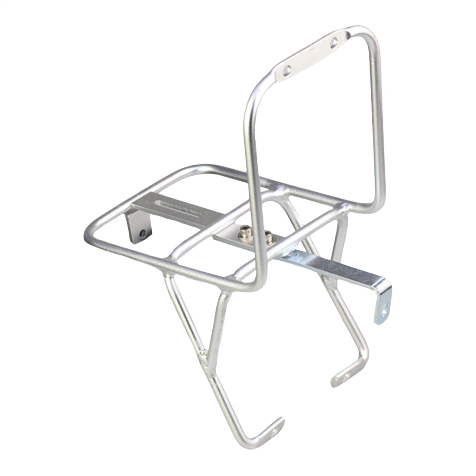 自転車フロントラック アルミ合金キャリア ヘビーデューティー - Bike Cargo Rack のレビューと価格