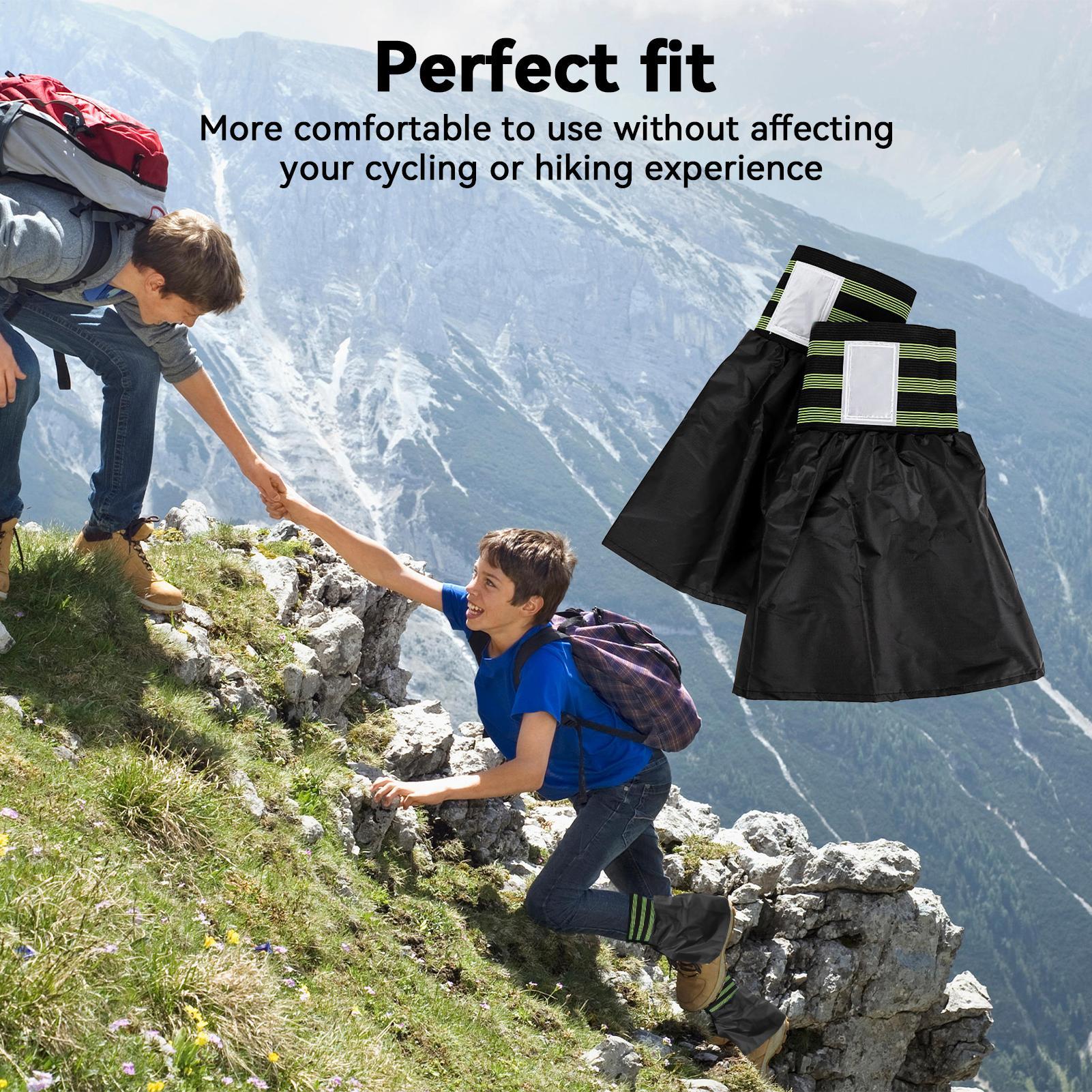 防水通気性サイクリングレッグゲートル調節可能な反射安全レギン - Cycling Protective Gear のレビューと価格