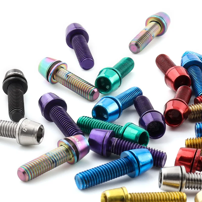 Mqzi-自転車ハンドルバー用ステムねじ、ワッシャー付きネジ - Bike Stem Riser のレビューと価格