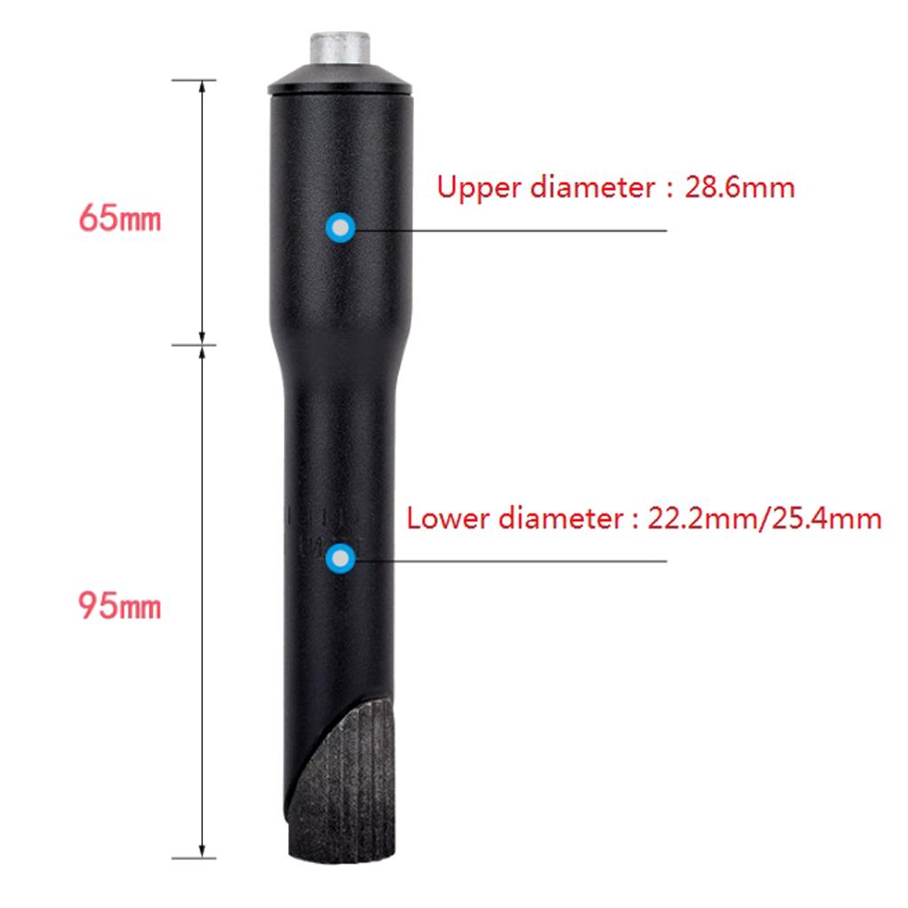 バイクヘッドチューブハンドルバーステムコア軽量アルミ合金ハン - Bike Stem Riser のレビューと価格