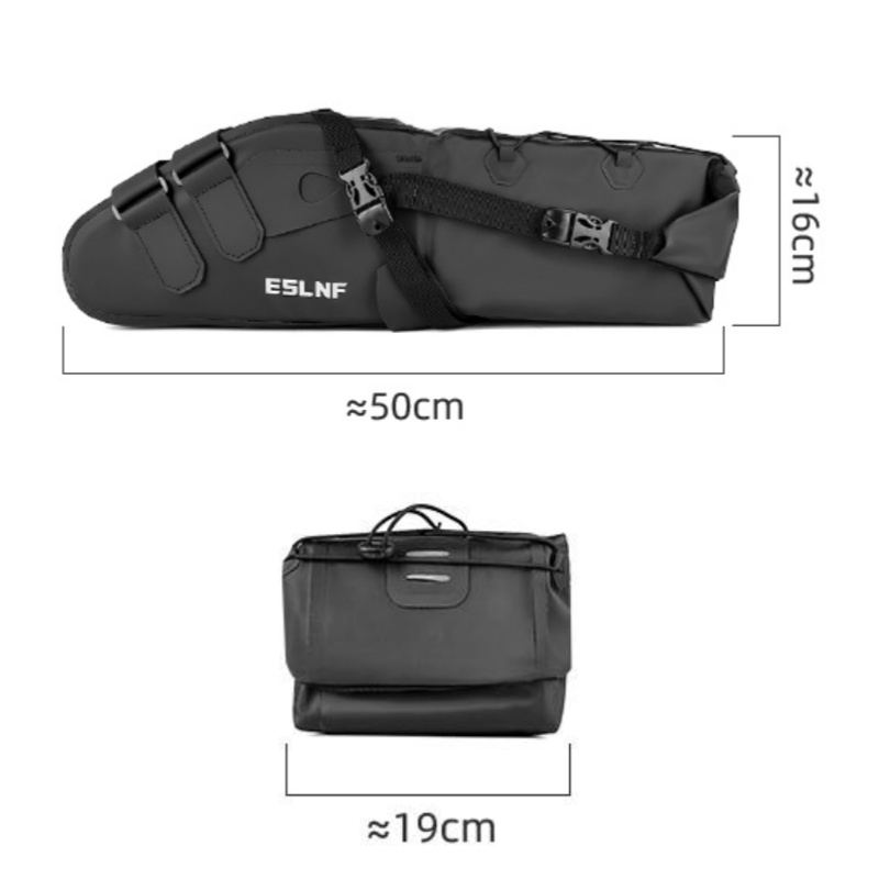 ESLNF反射防水MTB 10L大容量サドルバッグ 自転車バ - Cycling Gear Organizer のレビューと価格