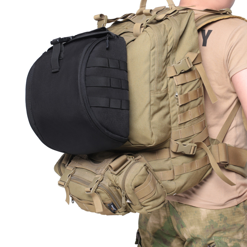 戦術ヘルメット収納バッグ MOLLE アウトドアキャリーパッ - Cycling Gear Pack のレビューと価格