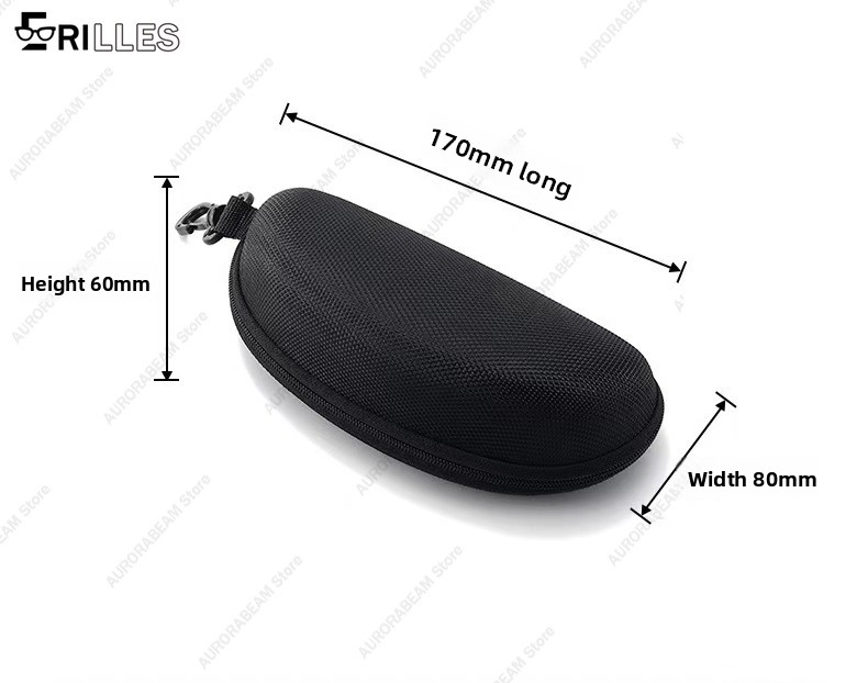 ポータブルサングラストラベルケース、フック付き耐衝撃EVA素 - Cycling Gear Material のレビューと価格