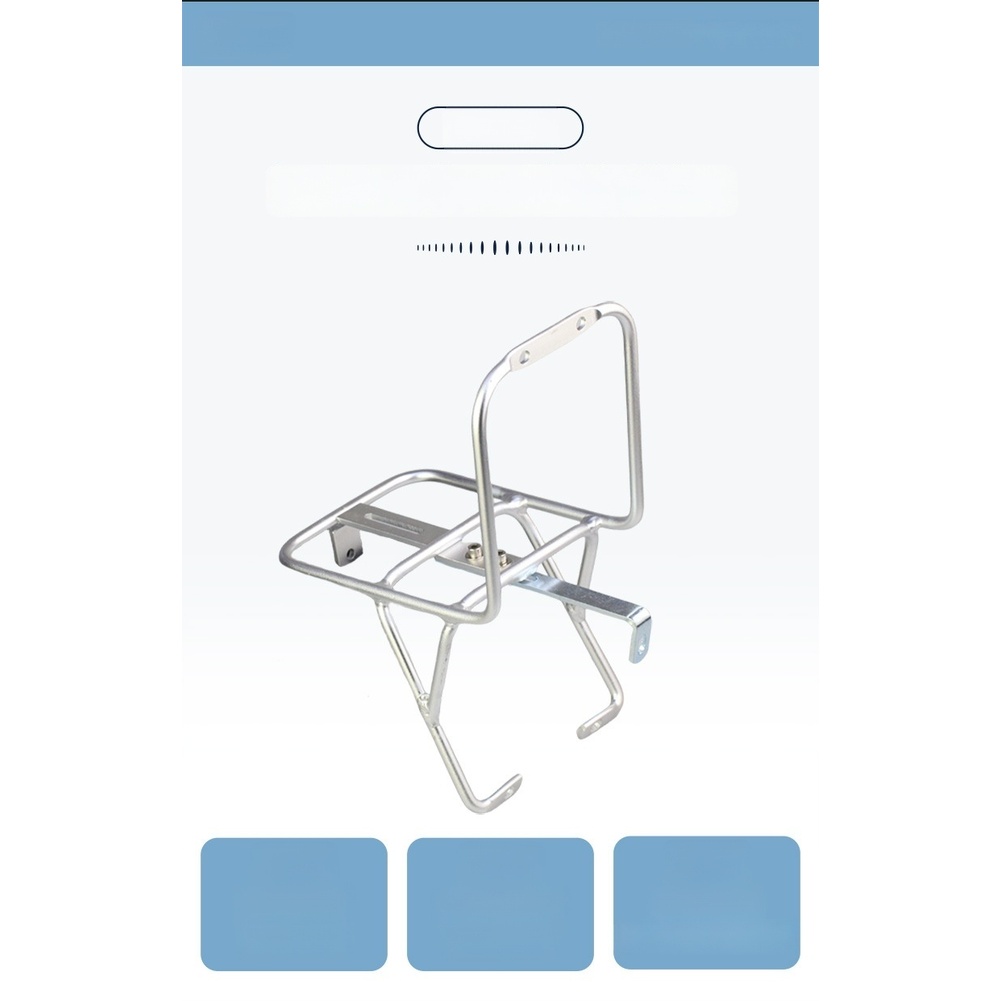 20 インチ折りたたみマウンテンバイクフロントラックアルミ合 - Bike Cargo Rack のレビューと価格