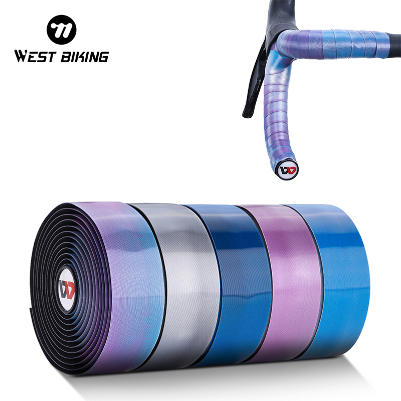 WEST BIKING-滑り止めロードバイクハンドルバー,ブ - Bike Handlebar Tape のレビューと価格