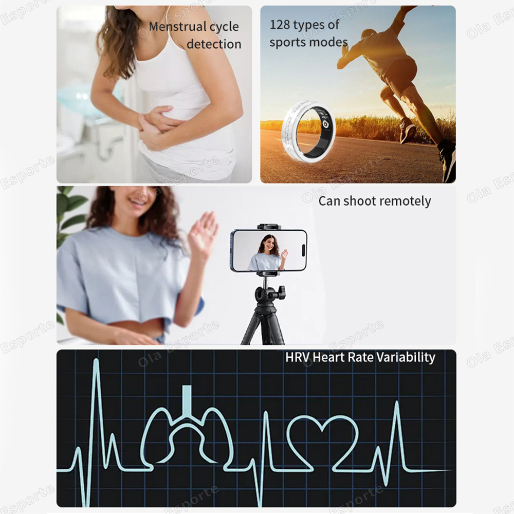 2026年新型スマートリング レディース 心拍数 睡眠健康モ - Cycling Heart Rate Monitor のレビューと価格
