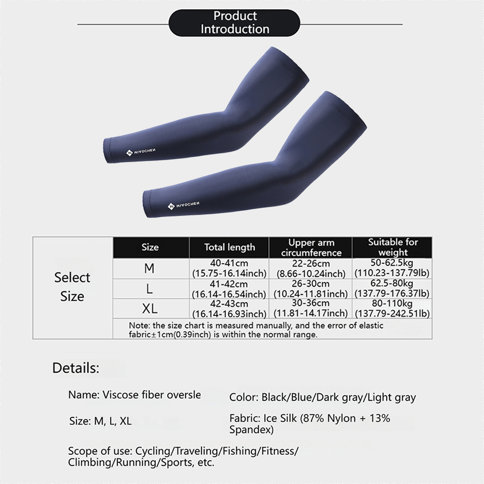 GTUBIKE 1 ペア新しいアイスシルクスリーブ UV 保 - Cycling Protective Gear のレビューと価格