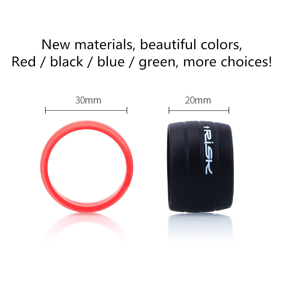 RISK 2 個の滑り止めシリコンロードバイクハンドルバーテ - Bike Handlebar Tape のレビューと価格