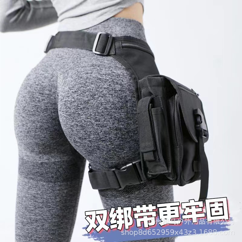 多機能戦術レッグバッグアウトドアサイクリングルアーフィッシン - Cycling Gear Pouch のレビューと価格